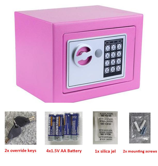 Steel Safes Box Electronic Home Small Safe Box Safety Locker (3)